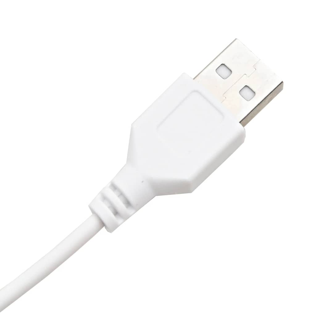 Dressing Table Set With Led Engineered Wood